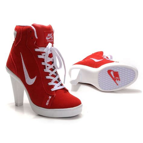 heeled nike sneakers|high heel slip on sneakers.